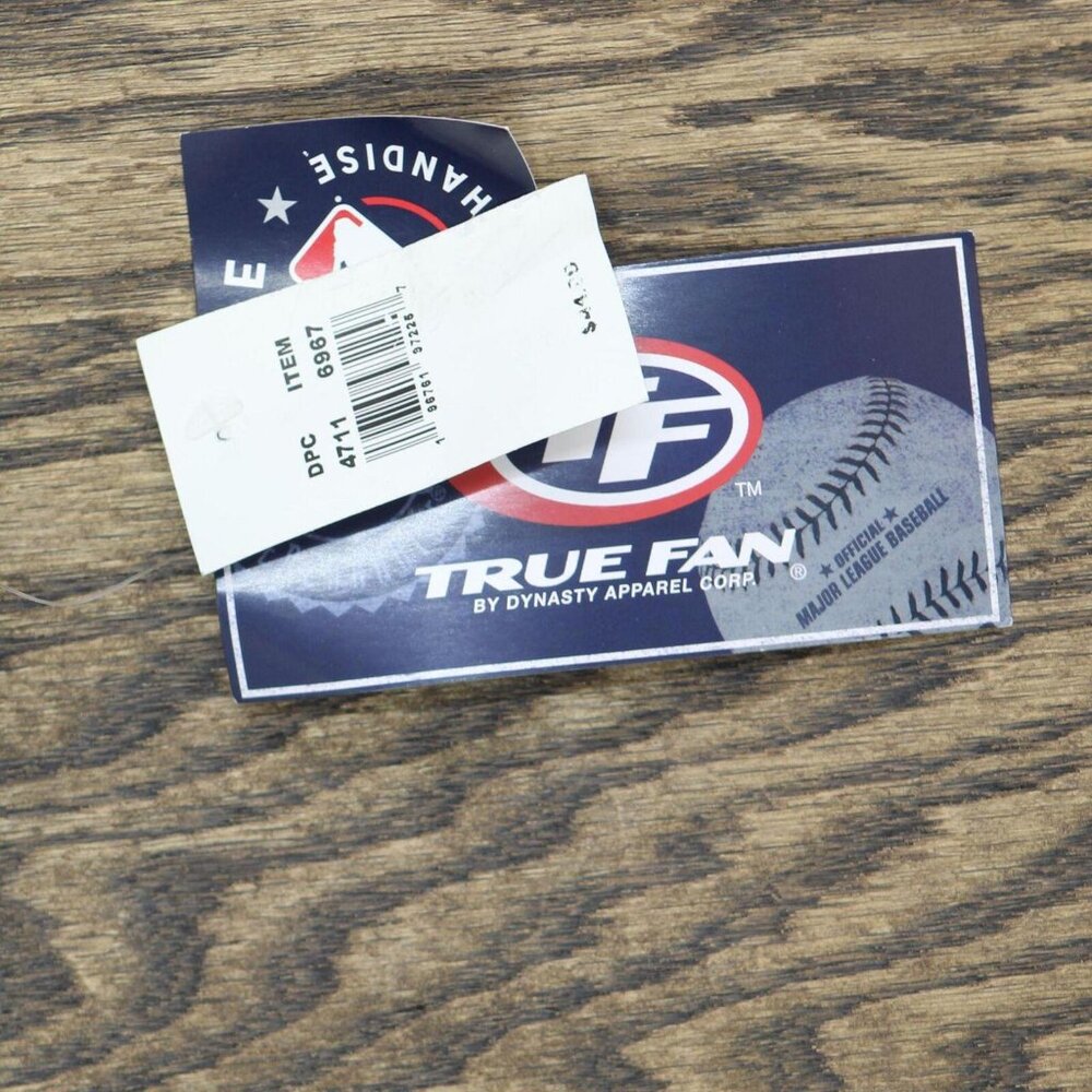 NWT MLB Cubs Men's Lightweight Henley Hooded Sweatshirt 196761972257 S Blue - Picture 3 of 4